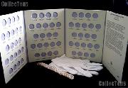 Jefferson Nickel Set 1938 -1961 Complete BU Nickel Set (65 Coins) w/ Littleton Folder LCF25