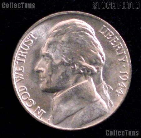 1944-D Jefferson Silver War Nickel - BU from Original Roll