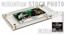 Trading Card Holder by BCW 1/4 Inch Acrylic 4 Screw Card Holder
