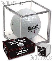 Golf Ball Display Case by BCW Golf Ball Square or Cube