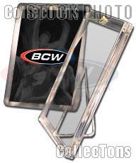 10 Sports Card Holders w/ Stands by BCW 1 Screw Card Holders w/ Stands 20 Point