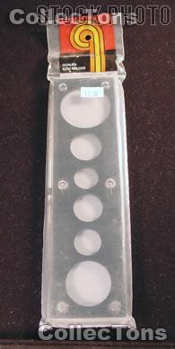 Capital Plastics 2x7.5 Holder YEAR SET w/ SILVER EAGLE