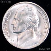 War Nickels Set 1942 -1945 BU Jefferson Silver War Nickel Set (11 Coins)