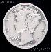 1934-D Mercury Silver Dime 1934 Mercury Dime Circ Coin G 4 or Better