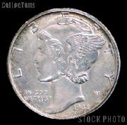 1944 Mercury Silver Dime 1944 Mercury Dime Circ Coin G 4 or Better