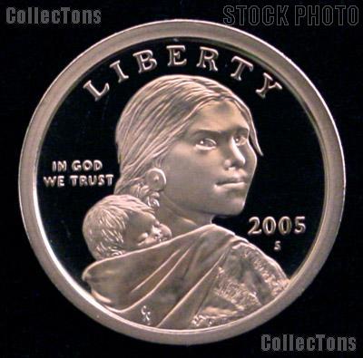 2005-S Sacagawea Dollar GEM Proof 2005 Sacagawea SAC Dollar