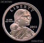 2005-S Sacagawea Dollar GEM Proof 2005 Sacagawea SAC Dollar