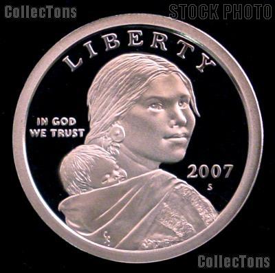2007-S Sacagawea Dollar GEM Proof 2007 Sacagawea SAC Dollar