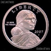 2007-S Sacagawea Dollar GEM Proof 2007 Sacagawea SAC Dollar