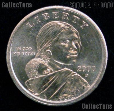 2000-D Sacagawea Dollar BU 2000 Sacagawea SAC Dollar