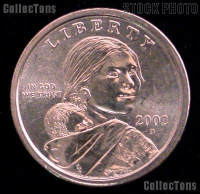 2002-D Sacagawea Dollar BU 2002 Sacagawea SAC Dollar