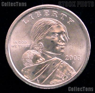 2003-D Sacagawea Dollar BU 2003 Sacagawea SAC Dollar