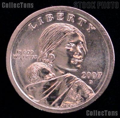 2007-D Sacagawea Dollar BU 2007 Sacagawea SAC Dollar