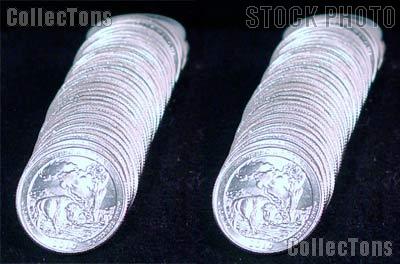 2010 P & D Wyoming Yellowstone National Park Quarter Bank Wrapped Rolls 80 Coins GEM BU
