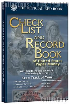 Check List and Record Book of United States Paper Money - Paperback