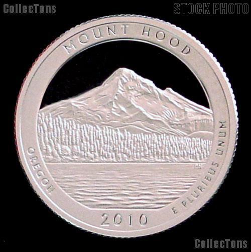 2010-S Oregon Mount Hood National Park Quarter GEM SILVER PROOF America the Beautiful