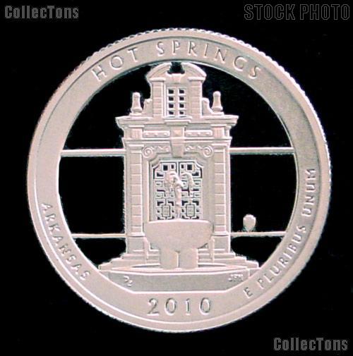 2010-S Arkansas Hot Springs National Park Quarter GEM PROOF America the Beautiful