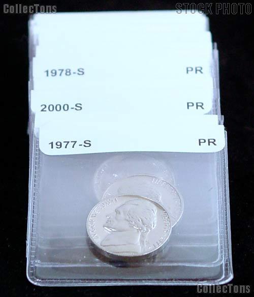 25 Different Proof Jefferson Nickels -- 1960-Date