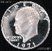 1971-S Proof SILVER Ike Eisenhower Dollar