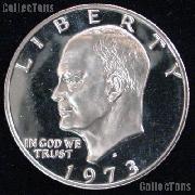 1973-S Eisenhower Silver Dollar GEM Proof 1973 Ike Dollar Proof