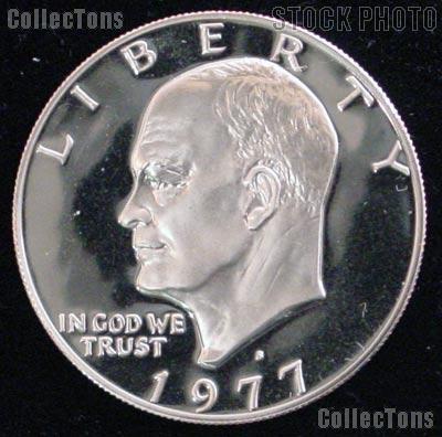 1977-S Eisenhower Dollar Clad GEM Proof 1977 Ike Dollar Proof