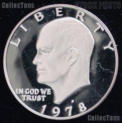 1978-S Eisenhower Dollar Clad GEM Proof 1978 Ike Dollar Proof