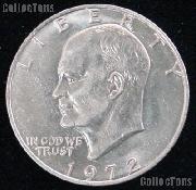 1972 Eisenhower Dollar  - Uncirculated Ike Dollar - GEM BU