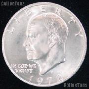1972-S Silver Eisenhower Dollar  - Uncirculated Silver Ike Dollar - GEM BU