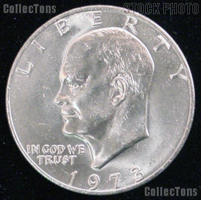 1973 Eisenhower Dollar  - Uncirculated Ike Dollar - GEM BU