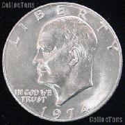 1974 Eisenhower Dollar  - Uncirculated Ike Dollar - GEM BU