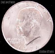 1974-S Silver Eisenhower Dollar  - Uncirculated Silver Ike Dollar - GEM BU