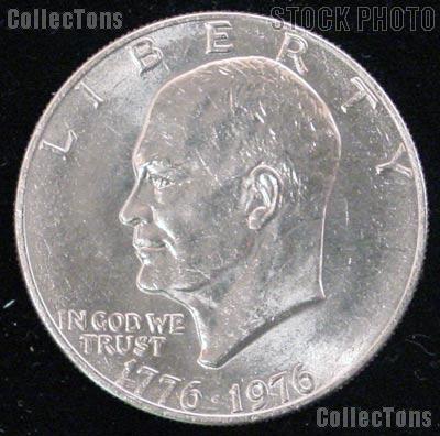 1976 Eisenhower Dollar Type 1  - Uncirculated Ike Dollar - GEM BU