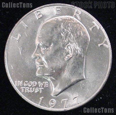 1977 Eisenhower Dollar  - Uncirculated Ike Dollar - GEM BU