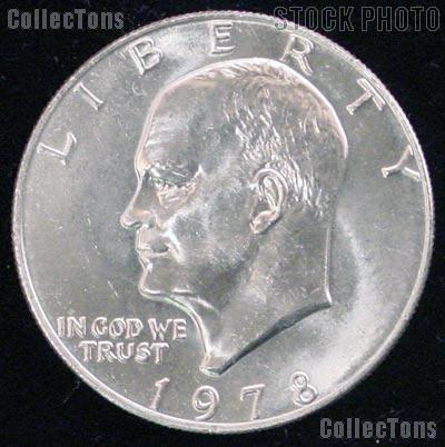 1978 Eisenhower Dollar  - Uncirculated Ike Dollar - GEM BU