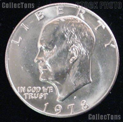 1978-D Eisenhower Dollar  - Uncirculated Ike Dollar - GEM BU