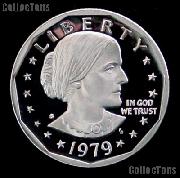 1979-S Susan B Anthony Dollar Type 2 GEM Proof 1979 SBA Dollar Proof