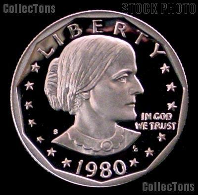 1980-S Susan B Anthony Dollar Gem PROOF 1980 SBA Dollar Proof