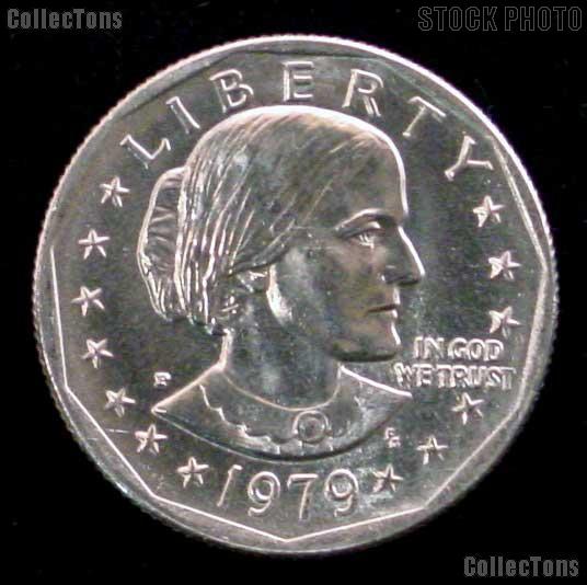 1979-P Susan B Anthony Dollar Type 1 Far Date GEM BU 1979 SBA Dollar