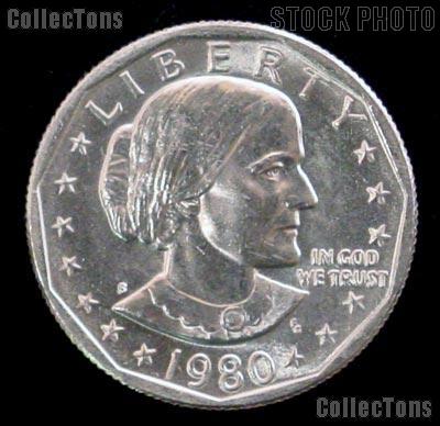 1980-S Susan B Anthony Dollar GEM BU 1980 SBA Dollar