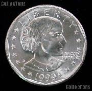 1999-D Susan B Anthony Dollar GEM BU 1999 SBA Dollar