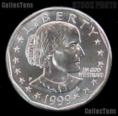 1999-P Susan B Anthony Dollar GEM BU 1999 SBA Dollar