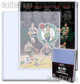 Photo Sleeve 8x10 Autograph Size by BCW 25 Pack 8 x 10 Topload Holders
