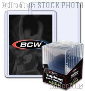 3x4 Sports Card Holders by BCW 10 Pack Thick Card Topload Sleeves 240 Point 7mm