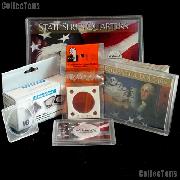 Coin Collecting Supplies - Plastic Coin Holders