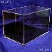 Acrylic Football Display Case w/ Mirror by BCW BallQube Grandstand Football Case w/ Mirror