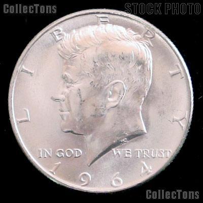 1964 Kennedy Silver Half Dollar GEM BU 1964 Kennedy Half Dollar