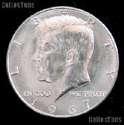 1967 SMS Kennedy Silver Half Dollar GEM BU 1967 Kennedy Half Dollar from SMS