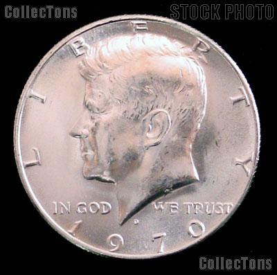 1970-D Kennedy Silver Half Dollar - GEM BU Key Date