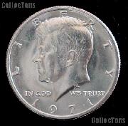 1971 Kennedy Half Dollar GEM BU 1971 Kennedy Half