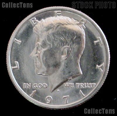 1971-D Kennedy Half Dollar GEM BU 1971 Kennedy Half
